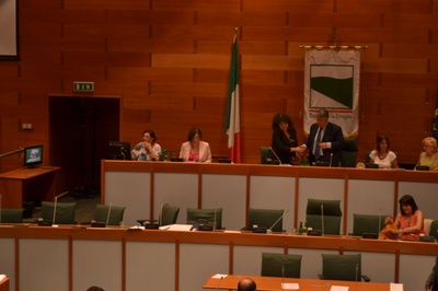 Desi Bruno conclude la presentazione della relazione