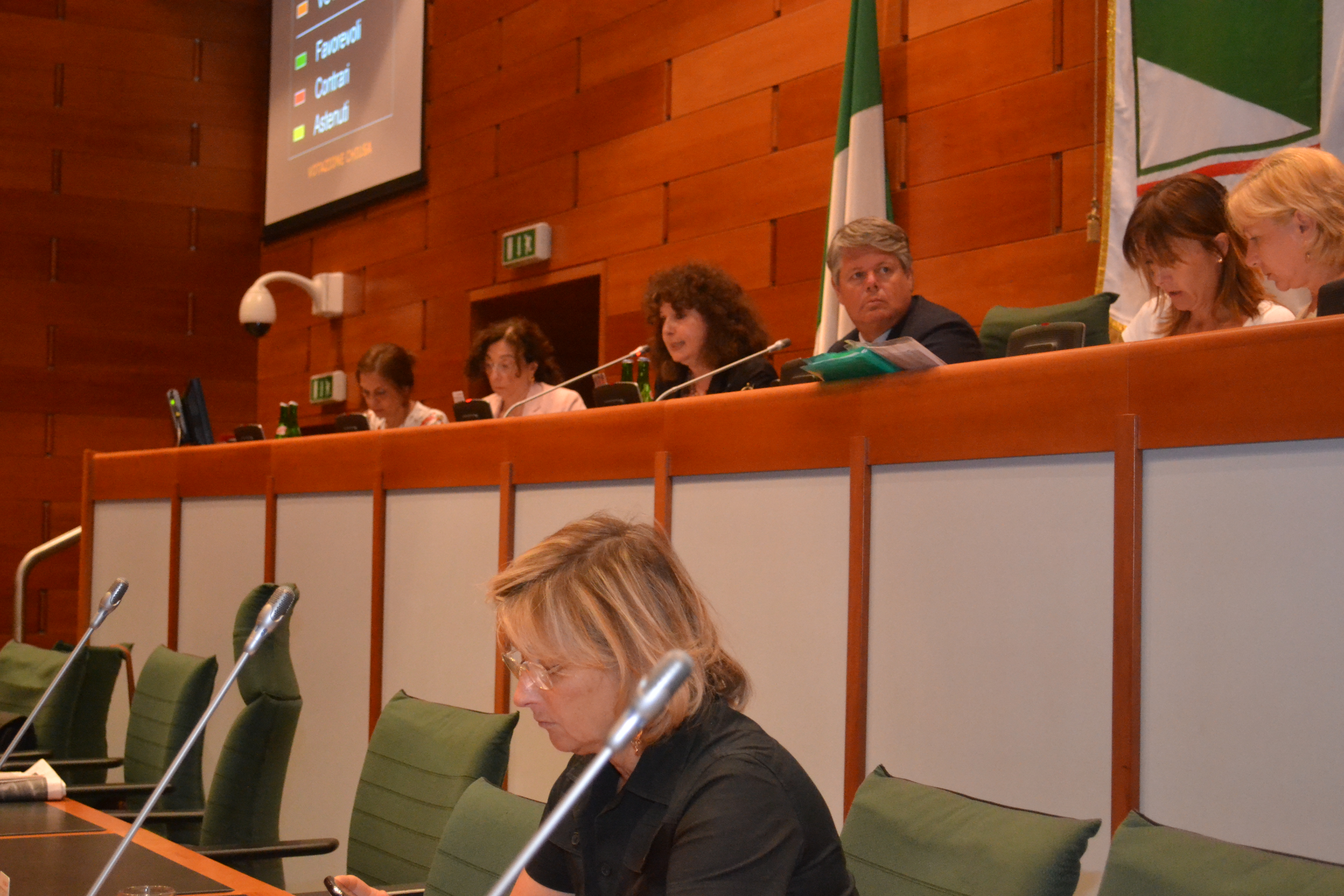 Desi Bruno e il Presidente Aimi