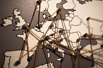 mappa europa connessioni