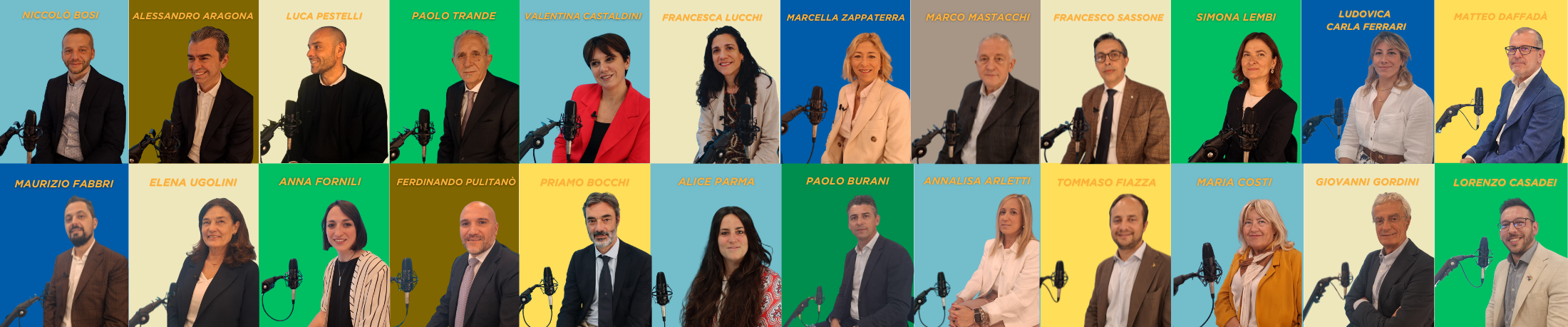 Vai alla pagina You Tube con tutte le interviste